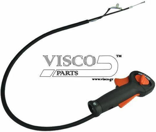 Visco Parts Zubehör für Freischneider Handmessgerät komplett mit Disa Nachrüstsatz STIHL ΑΞΘ-021