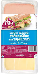 My Gusto Boiled Turkey & Edam Cheese 280gr
