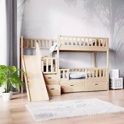 Kinderbett Koje Einzeln für Matratze 90x200cm