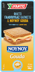 Ifantis Smoked Turkey Fillet & NOYNOY Gouda 280gr
