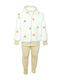 Kinder-Set mit Hose & Jacke Winter 3Stück Ecru