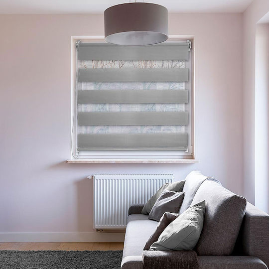 Jaluzele Rulou L-n Light Semi-Blackout Dublu Gri L75xÎ180buc 350275180930