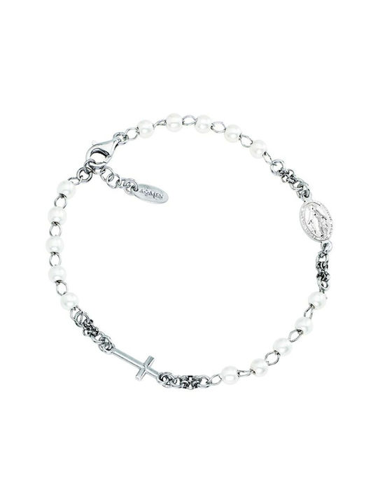 Amen Damen Armband aus Silber