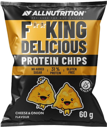 AllNutrition Organic Protein Chips With Cheese Flavor 60gr