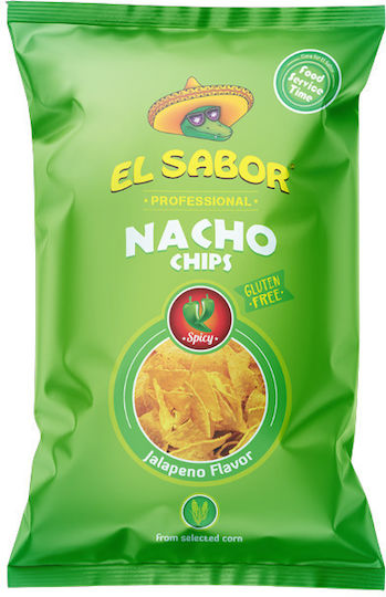 El Sabor Nachos με Γεύση Jalapeno 425gr