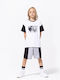 Kids' Set with Shorts Summer 2pcs White