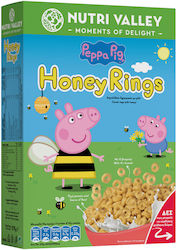 Nutri Valley Oats & Cereals Peppa Pig Honey Rings 375gr