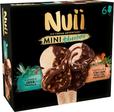 Nuii Mini Italian Hazelnut & Almond Java Vanilla (6x55ml) 252gr