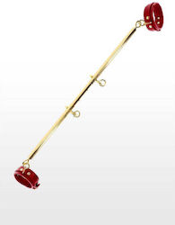 Taboom Spreader Bar With Ankle Cuffs BDSM Accessory σε Χρυσό Χρώμα