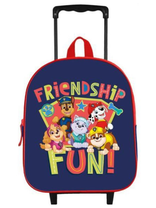 Bagtrotter Paw Patrol Σχολική Τσάντα Τρόλεϊ Νηπ...