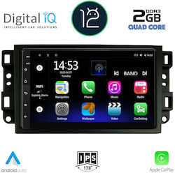 Digital IQ Car Audio System for Chevrolet Aveo / Captiva 2004-2011 (Bluetooth/USB/AUX/WiFi/GPS/Apple-Carplay) with Touch Screen 10.1"