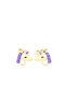 Kirkikosmima Gold Studs Kids Earrings Unicorns 9K