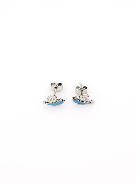 Kirkikosmima Silver Studs Kids Earrings