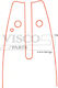 Visco Parts Chainsaw Blade Chainsaw Blade 40cm for Chain with Pitch 3/8"LP, Guide Bar Thickness .050"-1.3mm & Number of Drivers 55E 16-50NR