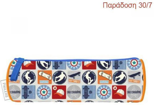 Bagtrotter Κασετίνα Βαρελάκι Πολύχρωμη