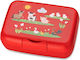 Koziol Farm Large Пластмасово детско контейнерче за храна Червен x x 7cm