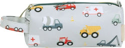A Little Lovely Company Pencil Case Barrel Turquoise
