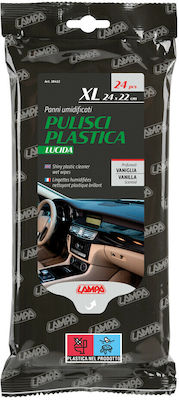 Lampa Liquid Cleaning for Interior Plastics - Dashboard with Scent Vanilla 38412