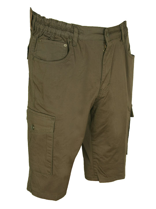 Stefansxxl Men's Shorts Cargo Khaki