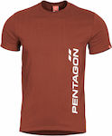 Pentagon Tricou Maroon Red