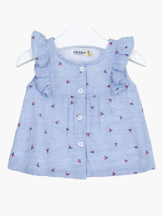 Losan Kids Sleeveless Shirt Light Blue