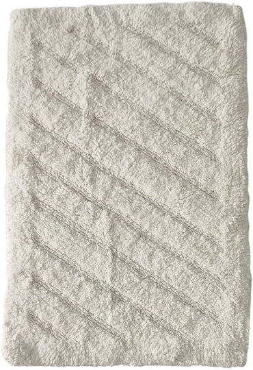 Atmosphera Bath Mat Cotton 00.02.23845 Ecru 50x80cm