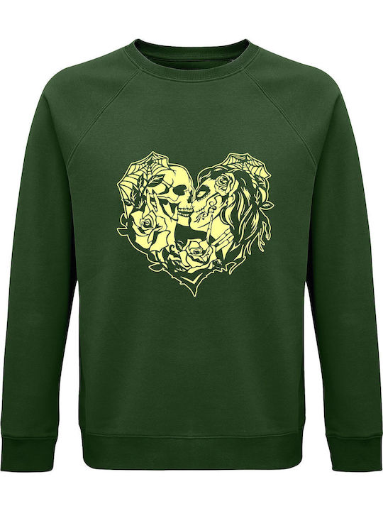 Skull Sweatshirt Grün