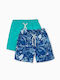 Zippy Kinder Badeanzug Badeshorts Blau