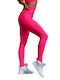 Lismina Women's Legging High Waisted Pink