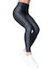 Lismina Frauen Leggings Schwarz