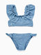 Zippy Kinder Badeanzug Bikini Blau