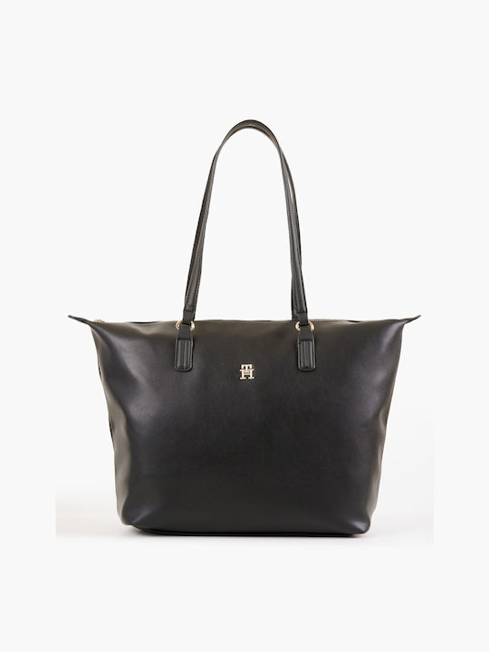 Tommy Hilfiger Damen Tasche Schulter Schwarz