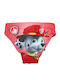 Nickelodeon Kinder Badeanzug Badeslips Rot