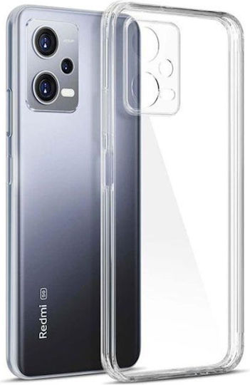 Slim Задна корица Силикон 2мм Прозрачен (Redmi Note 12 5G)