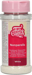 Fun Cakes Διακοσμητικές Πέρλες Mini Λευκές 80gr...