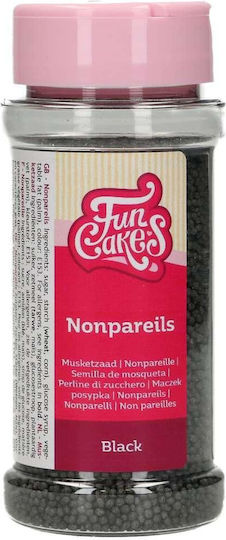 Fun Cakes Dekorative Perlen Mini Schwarze 80gr F51545