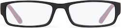 Nordic Vision Koping Ochelari De Citit +3.00 În Culoare Neagră