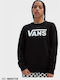 V BFF Crew Damen-Sweatshirt Schwarz