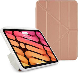 Pipetto Origami No1 Флип Капак Силиконов За iPad Mini 2021 / Mini 2024 Розово Златен Pipetto Origami No1 Флип Капак Силиконов За iPad Mini 2021 / Mini 2024 Розово Златен