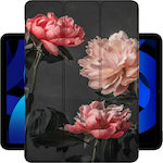 Husă pliabilă pentru tabletă Flowers - Apple iPad 2/3/4 9.7''