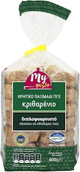 My Gusto Παξιμάδι Κριθαρένιο Κρητικό Π.Γ.Ε. 600gr