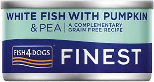 Fish4Dogs Υγρή Τροφή Σκύλων σε Κονσέρβα με Ψάρι χωρίς Σιτηρά 85gr