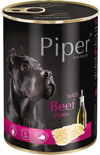 Dolina Noteci Piper Wet Food Dogs in Cans with Beef 400gr