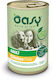 Oasy Nassfutter Hunde in Dose mit Huhn, Fleisch, Rindfleisch und Türkei 400gr