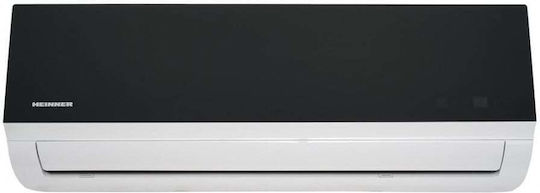 Heinner Klimaanlage Inverter 12000 BTU A++/A+ mit WiFi Schwarzer Spiegel/Weiß