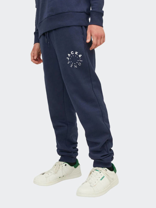 Jack & Jones Παιδικό Παντελόνι Φόρμας Μπλε