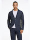 Sommer Herrenanzugsjacke Marineblau