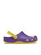 Crocs NBA Los Angeles Lakers Σαμπό Μωβ