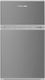 Inventor Ψυγείο Δίπορτο 85lt Υ85xΠ48xΒ51.5εκ. Inox DPC852LS