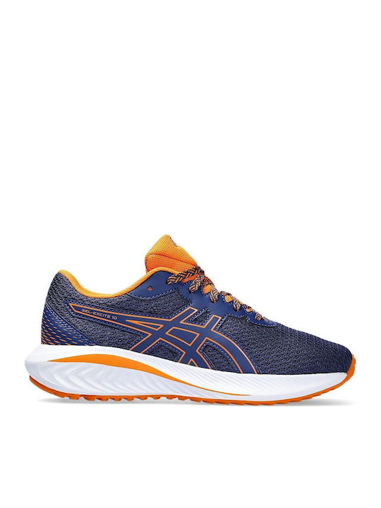 GEL-EXCITE 10 GS Αθλητικά Παιδικά Παπούτσια Running με Κορδόνια Deep Ocean / Bright Orange